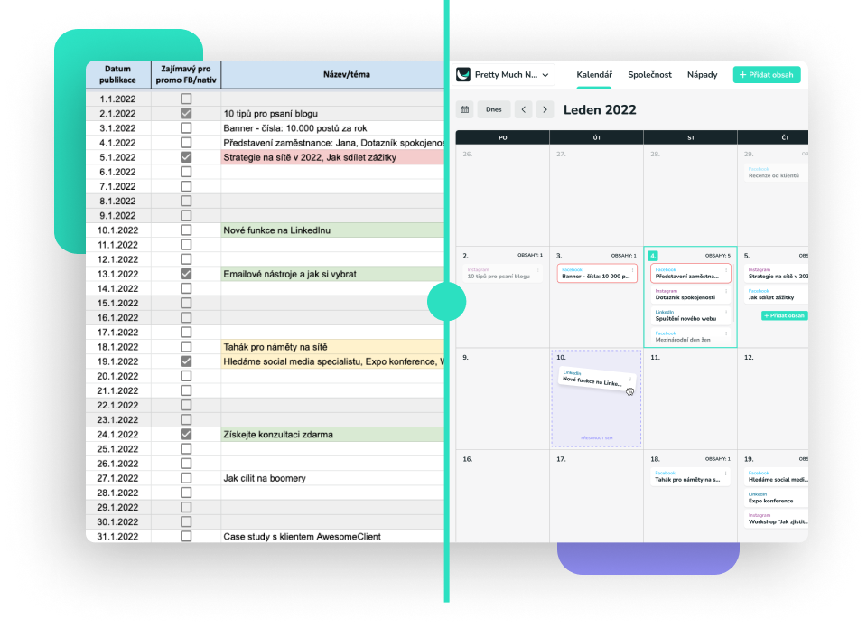 Sjednoť své nástroje. Získej přehled o své práci.
